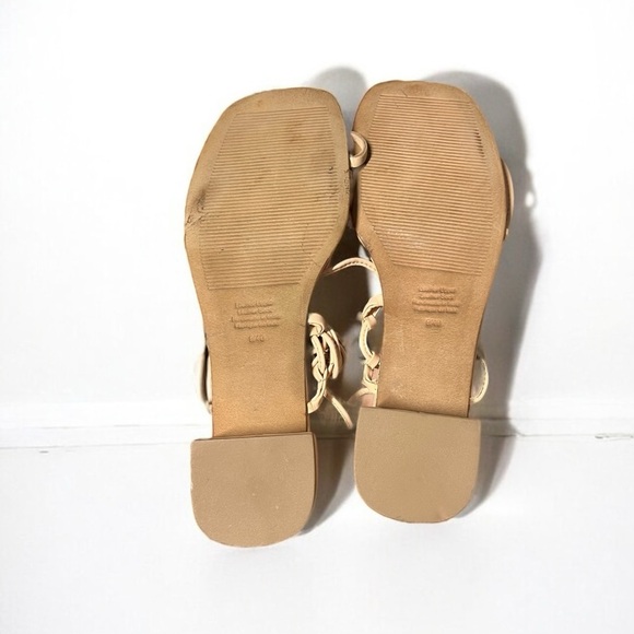 🌻Jeffrey Campbell Wraparound Leather Ankle Strap Agate Sandal  Size 9/40 - Picture 10 of 12